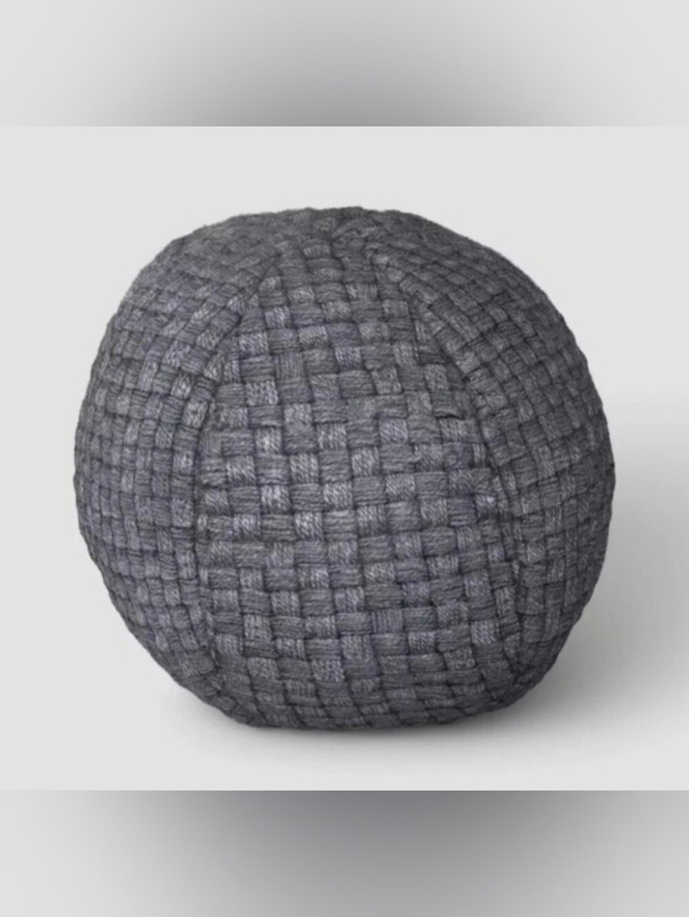 Threshold 11"x11" Spherical Accent Pillow Gray